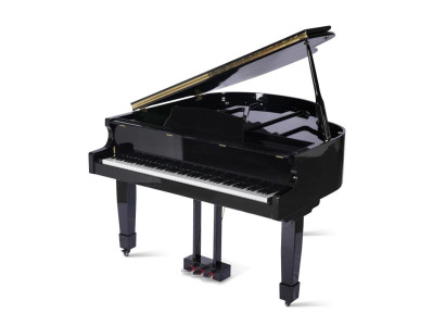 Piano preta brilhante