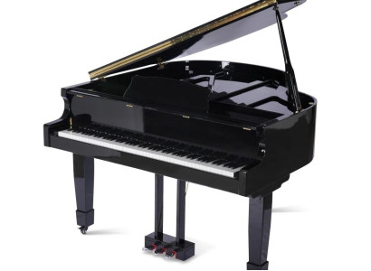Piano preta brilhante Piano preta brilhante
