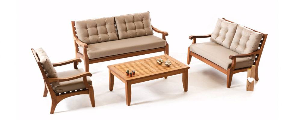 Móveis elegantes para jardim e terraço