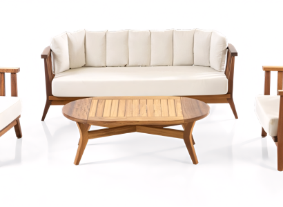 Desfrute do seu tempo livre no jardim com móveis confortáveis