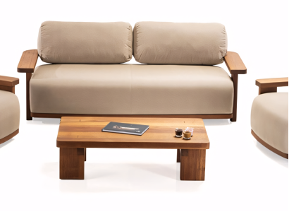 Desfrute do seu tempo livre no jardim com móveis confortáveis