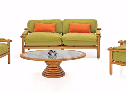 Conjunto de móveis Havemøbel, que oferece estabilidade e conforto em todos os lugares