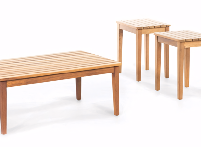 Mesa de terraço moderna e elegante