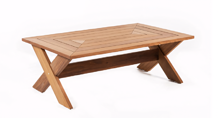 Mesa de sala de estar simples, máximo conforto