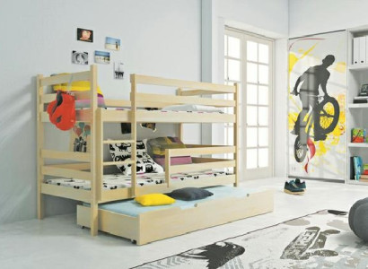 Cama de casal, cama alta, cama de casal, camas de madeira maciça