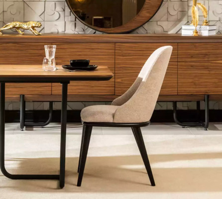 Design Esstisch 4x Stühle Esszimmer Garnitur Set Essgarnituren Holz 5tlg
