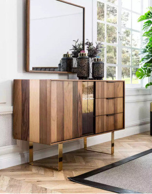 Stilvolles Schlafzimmermöbel-Set im Minimalismus und mit Funktionalität
