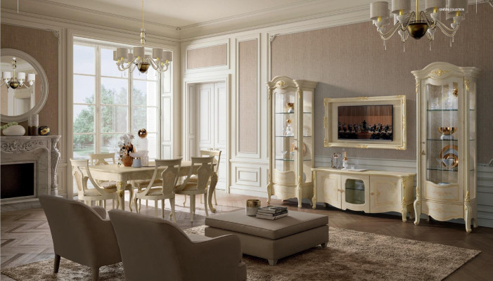 Vitrine Glas Schrank Vitrinen Wohnzimmer Schau Schränke Italienische Möbel NEU