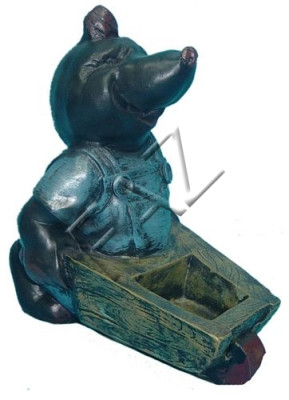 Design Maulwurf  Figur Garten Statue Skulptur Figuren Skulpturen Deko c239 neu