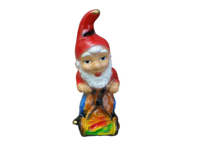 Garten Haus Dekoration Figur Statue Skulpturen Deko Figuren Zwerg Handarbeit M18