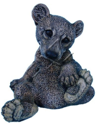 Design Bär Figur Garten Statue Skulptur Figuren Skulpturen Dekoration Deko Neu