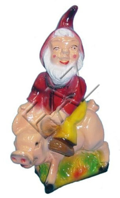 Design Zwerg Figur Garten Statue Skulptur Figuren Skulpturen Dekoration Deko Neu