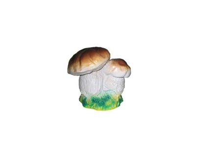 Skulptur Pilz Haus Statue Garten Figuren 14cm Statuen Skulpturen Figur Neu L7