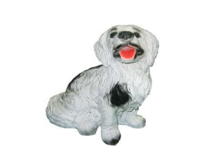 Hund Tier Deko Figur Statue Skulptur 37 cm FIguren Statuen Skulpturen Neu (A17)