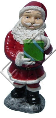 Design Weihnachtsmann Figur Garten Statue Skulptur Figuren Skulpturen Deko Neu