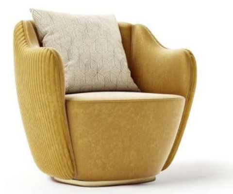 Modern Sessel Stoff Sofa Design Polster Sofas Sessel Fernseh 1 Sitzer