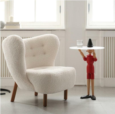 Moderner Design Sessel Textil Wohnzimmer Lounge Design Möbel Stühle