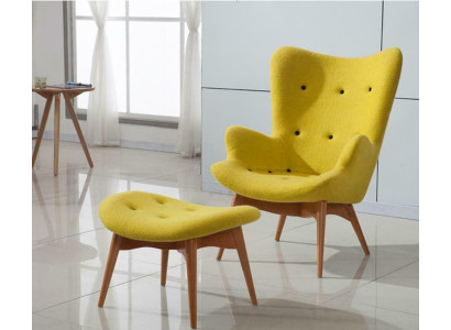 Sessel Design Couch Sofa Sitzer Textil Lounge Club Polster Luxus Sitz