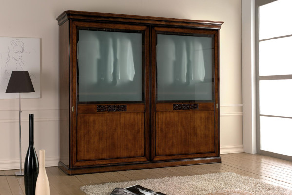 Kleiderschrank Holzschrank Schrank Massive Schlafzimmer Möbel Holz Echtholz Neu
