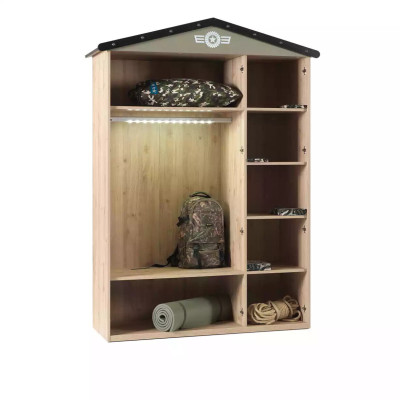Kleiderschrank Holzschrank Luxus Schrank Möbel Holz 3 türig 0Design Grün