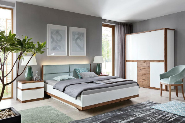 Klassische Schränke Schrank Eckschrank Kleiderschrank Holzschrank