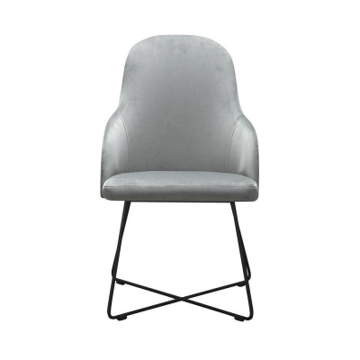 Stuhl 6x Esszimmer Polsterstuhl Textil Sitz Set Neu Club Fernseh Sessel