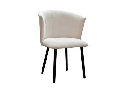 Stuhl 4x Esszimmer Fernseh Polsterstuhl Lounge Club Sitz Textil Sessel Set