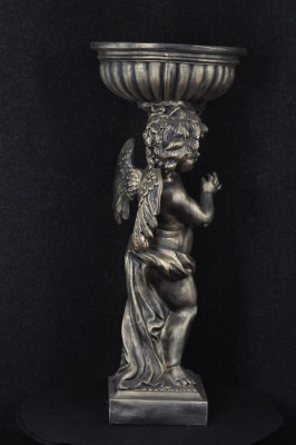 Engel Figur Skulptur Skulpturen Design Deko Dekoration Vase Blumen P0624 92,50cm