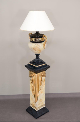 Medusa Lampe Tischlampe Leuchte Klassische Beleuchtung Tisch Lampen XXL 84cm Neu