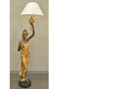 Design Leuchten Leuchte Mädchen Lampe Lampenschirm Dekolampe Beleuchtung 6900