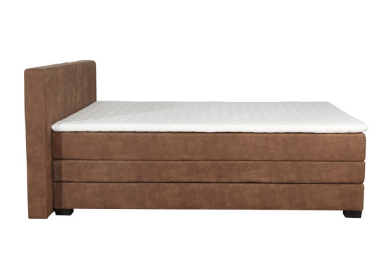 Vintage Boxspring Betten Polsterbett Bett Holzbett Doppel Hotel Ehebett