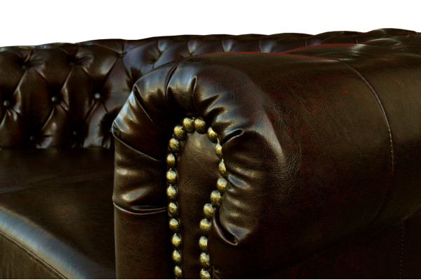 Chesterfield Sofagarnitur 2+1 Sitzer Design Couch Polster Sofas Modern