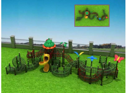 Sportkomplex im Freien Kinderklettergarten Spielplatz Öffentlich Freizeitpark Sportkomplex im Freien Kinderklettergarten Spielplatz Öffentlich Freizeitpark