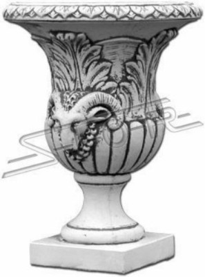 Design Blumentopf Top Planz Kübel Gefäß Töpfe Figur Gesicht Skulptur
