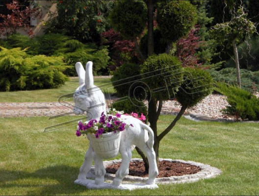 Design Figur Esel Skulptur Figuren Skulpturen Statuen Statue Garten
