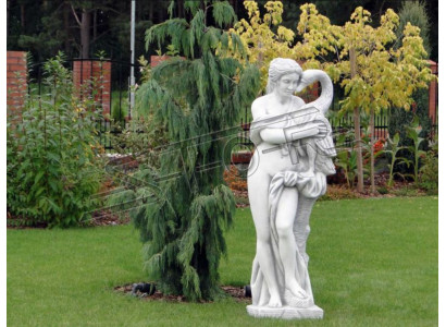 Frau 160cm Skulptur Design Figur Statue Garten Figuren Statuen