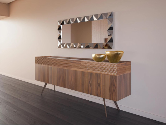 Modern Design Esszimmer Komplett Esstisch 4x Stühle Luxus Sideboard Neu Vitrine