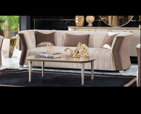 Polster Designer Möbel Dreisitzer Sofa 3 Sitzer Sofas Luxus Textil Couchen big