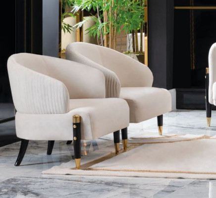 Polster Moderne Einsitzer Designer Grau Relax Neu Wohnzimmer Luxus Sessel Hotel