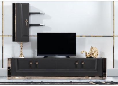 sidebaord Wohnzimmer Möbel tv Lowboard Fernseh Stand Design rtv Schrank Wohnwand