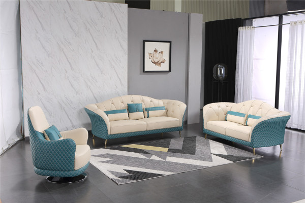 Sofagarnitur 3+2+1 Sitzer Sofa Sitz Couch Moderne Polster Garnitur Couchen