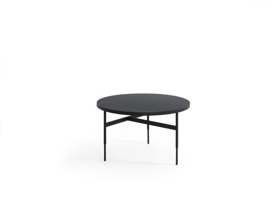 Modern Rund Beistelltisch Neu Luxus Schwarz Möbel Design Einrichtung Holz