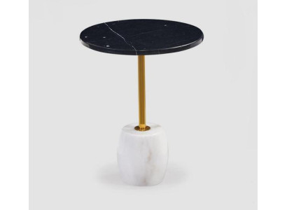 Luxuriöser Marmor Tisch Wohnzimmer Möbel Rundes Design Couchtisch Stil