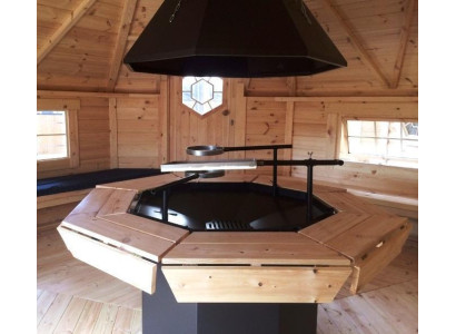 Metall Grill 8 Ecken mit umlaufendem Tisch Bausatz für Ihre bestehende Grillkota Metall Grill 8 Ecken mit umlaufendem Tisch Bausatz für Ihre bestehende Grillkota