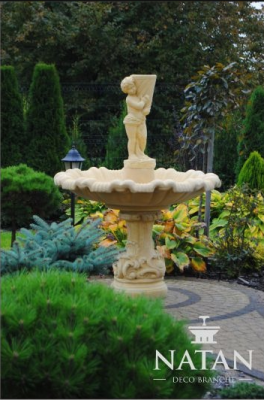 Zierbrunnen Springbrunnen Brunnen Dekoration Garten Fontaine Teich CARELLO