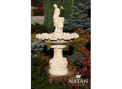 Zierbrunnen Springbrunnen Skulptur Brunnen Dekoration Garten Fontaine 157cm Neu