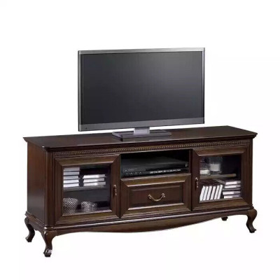 Wohnzimmer TV Staender Modern Fernseher Ständer Massivholz Schrank Möbel