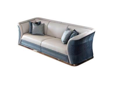 Kunstleder Sofas Wohnlandschaft Garnitur Design Modern Sofas Sofa 3 Sitzer
