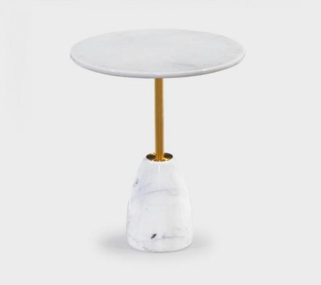 Couchtisch Luxus Design MarmorTisch Beistell Tische Wohnzimmer Rund neu