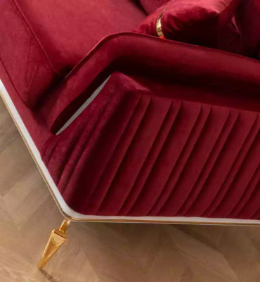 Sofagarnitur 331 Set Wohnzimmer Möbelset Design Modernes 3tlg neu